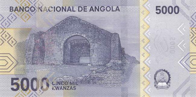 5000 Kwanzas 2025 p164c